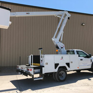 ETC 40 IH Aerial Lift Truck