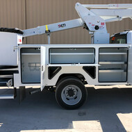 ETC 40 IH Aerial Lift Truck