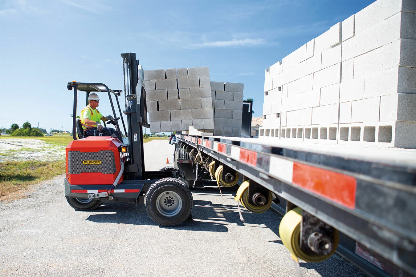 Brick And Block Industries Truck Mounted Forklifts