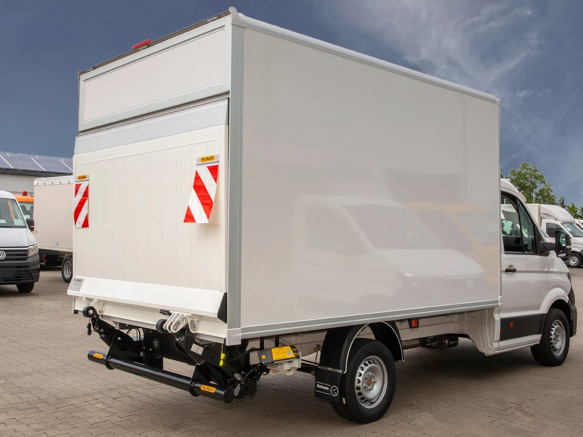 small van with tail lift