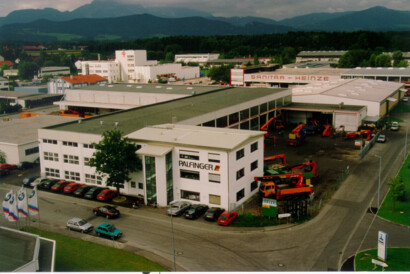 Erste firmeneigene Werkstatt in Freilassing