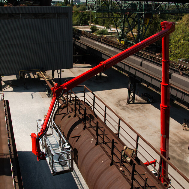 Xe nâng PALFINGER trang bị trên xe tải - dòng BM