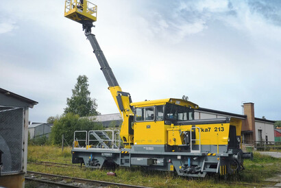 PALFINGER Railway - Fahrzeugmodernisierung - neuer Einsatz - altes Fahrzeug