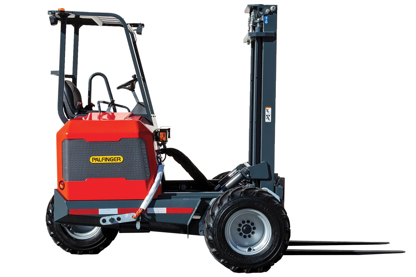 Drywall Industry Truck Mounted Forklifts Palfinger