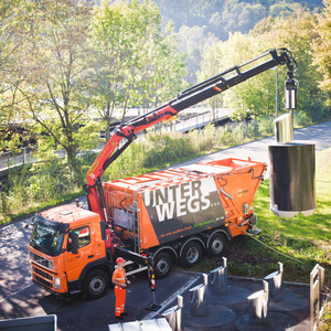 Entsorgungswirtschaft - Containerentleerung