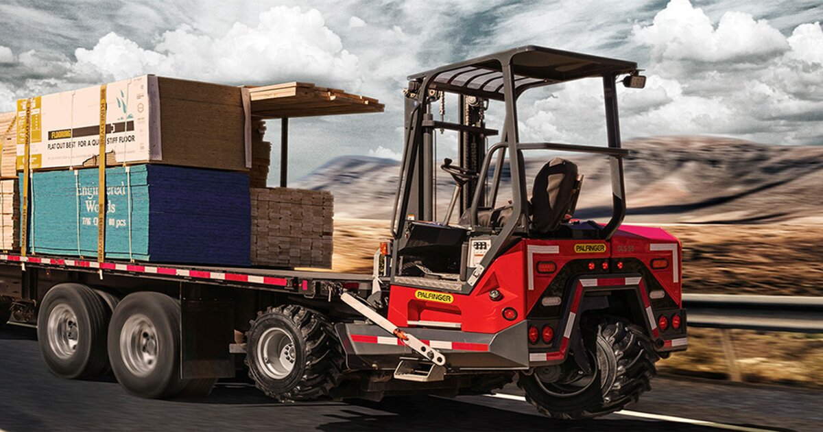 TruckMounted Forklifts PALFINGER