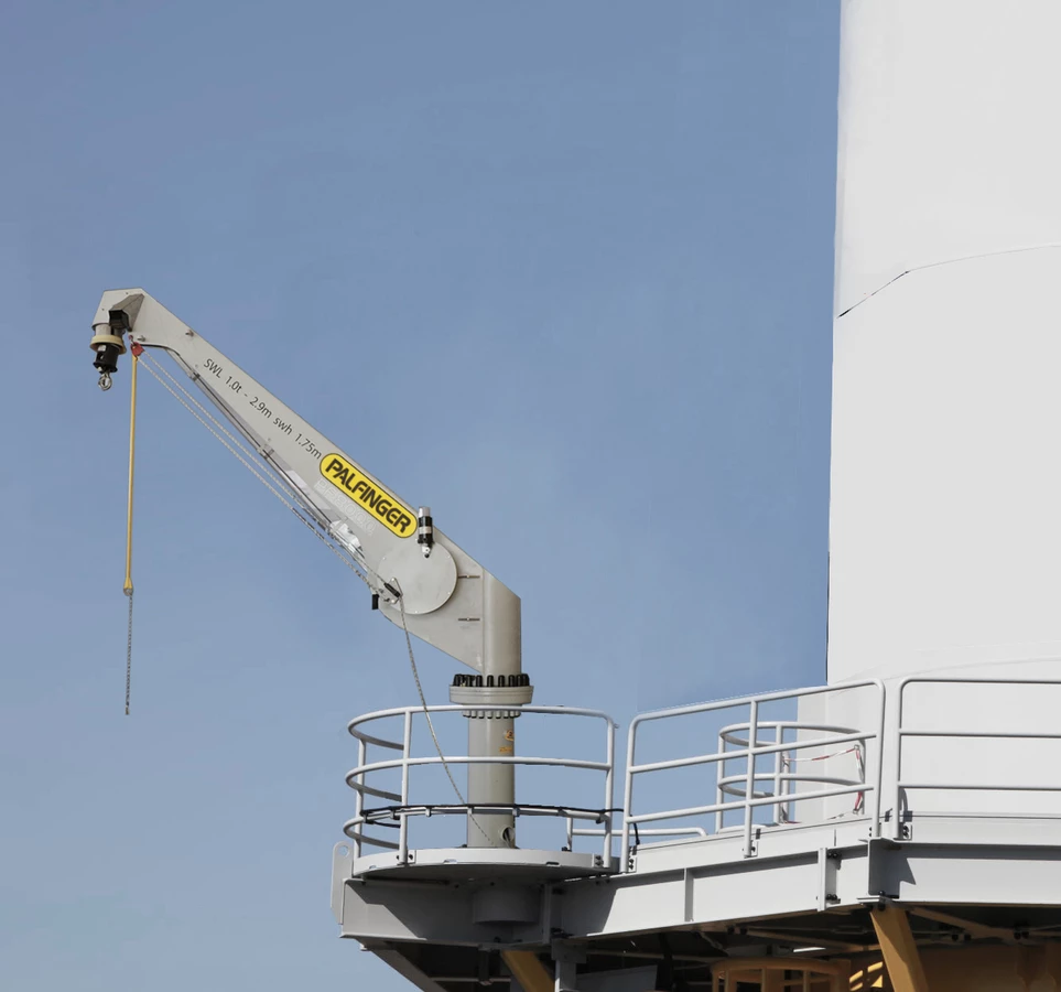 Palfinger Wind Cranes In Taiwan And Germany Officially