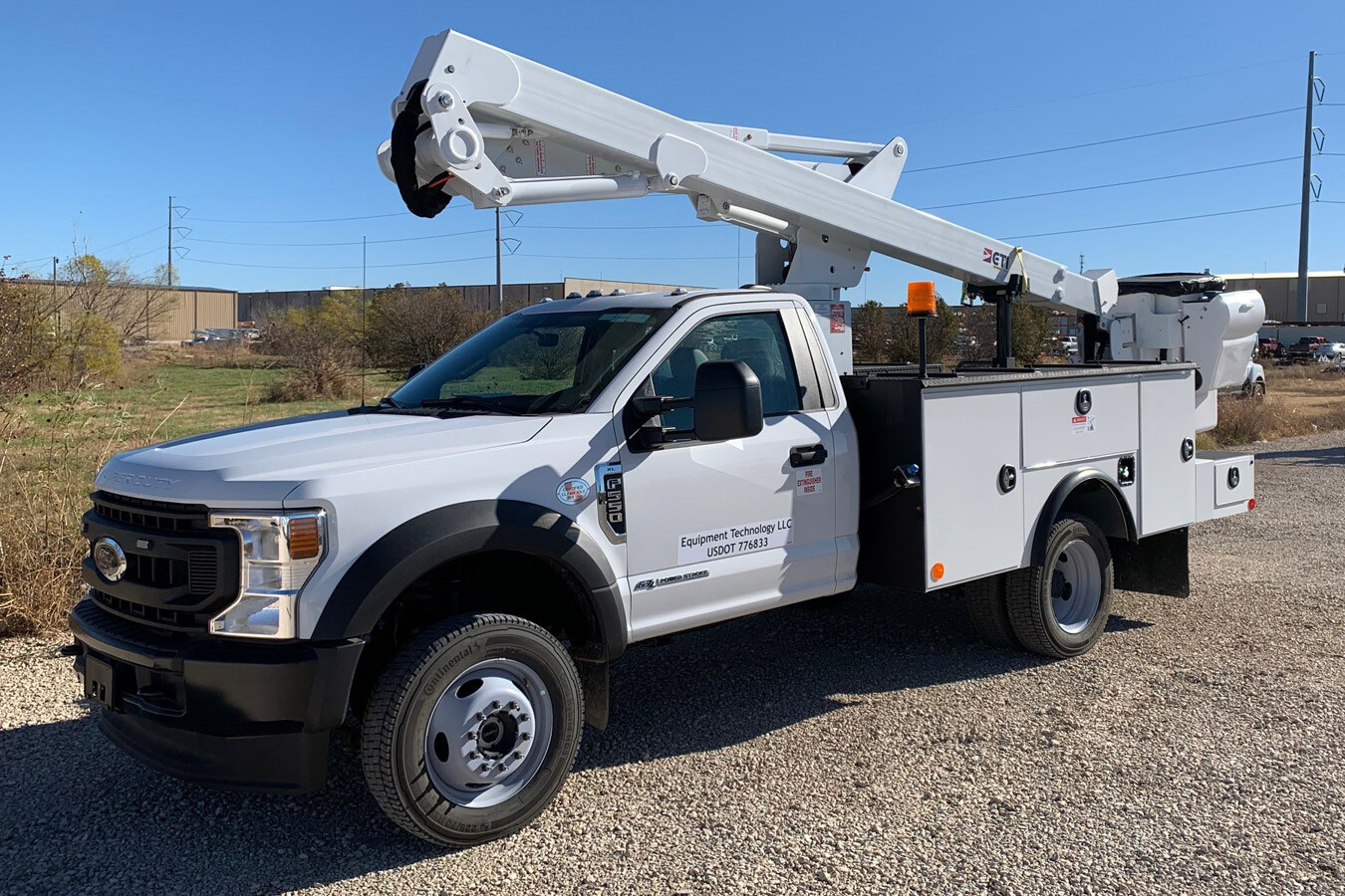 Ford F550 Bucket Truck For Sale | ETC 37 IH | PALFINGER