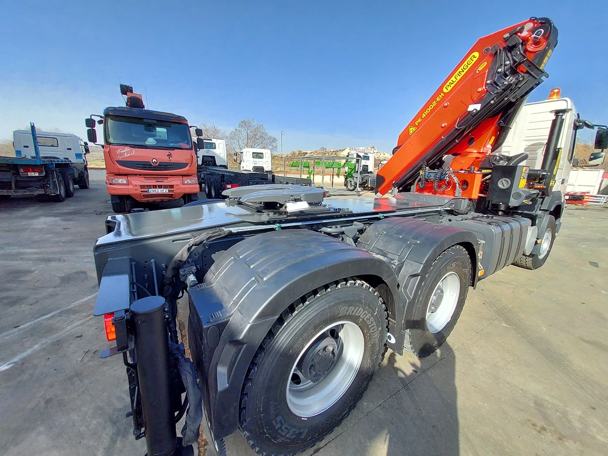 Volvo FMX 500 8x4 TRIDEM + CRANE PALFINGER PK 40002 E (6x) - 5/6 F