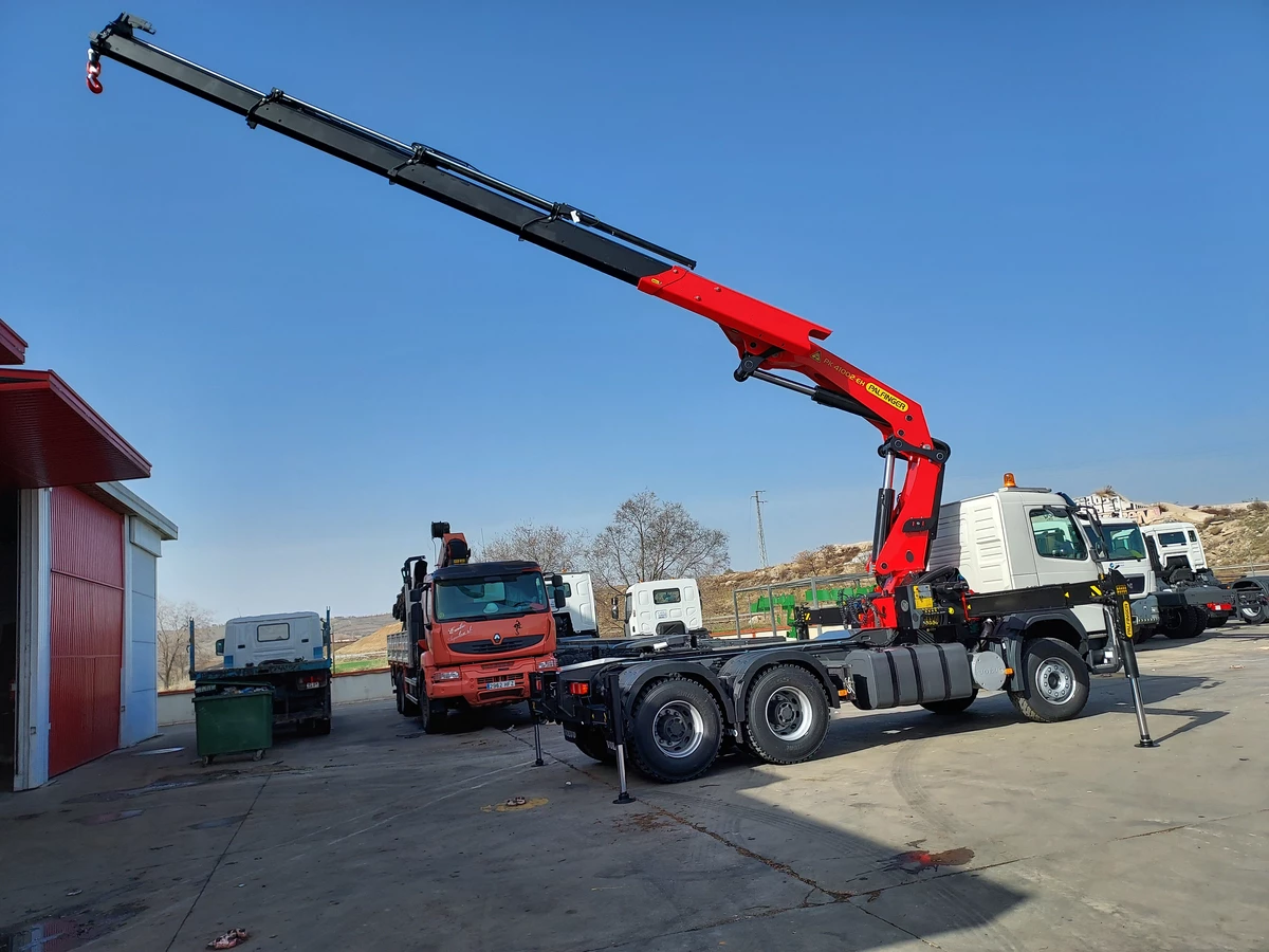 Volvo FMX 500 6X4 NEW Crane Palfinger PK41002 Retarder 2x Tanks