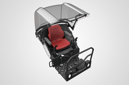 Loaders with superior operator comfort