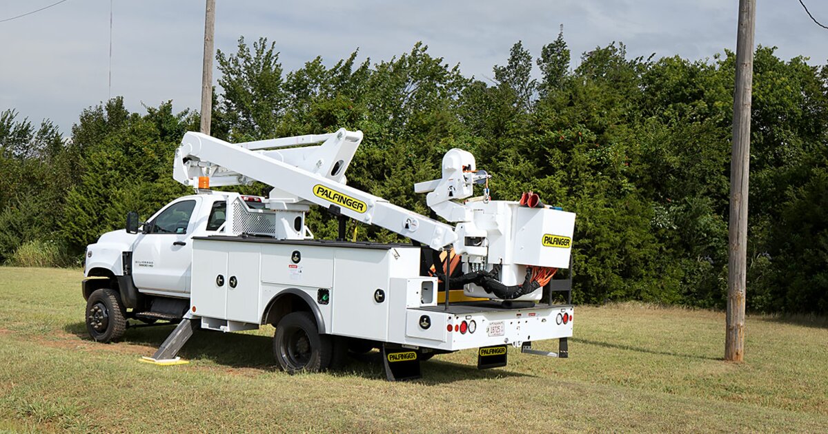 Insulated Bucket Trucks Aerial Lift Trucks PALFINGER