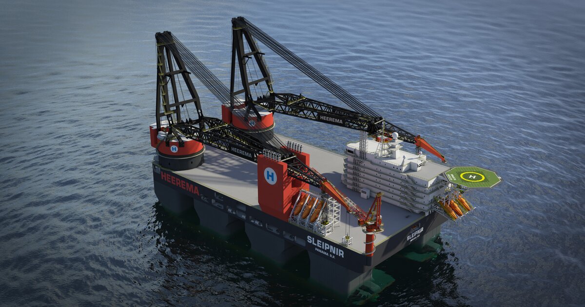 PALFINGER MARINE awarded Heerema Sleipnir contract