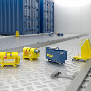 Container skidding system