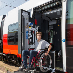 PALFINGER Passenger Lifts - integrated ramp