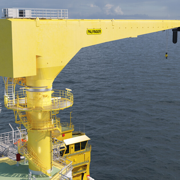 Fully electric jib crane for oil and gas industry