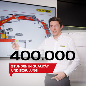 400.000 Stunden in Qualität und Schulung