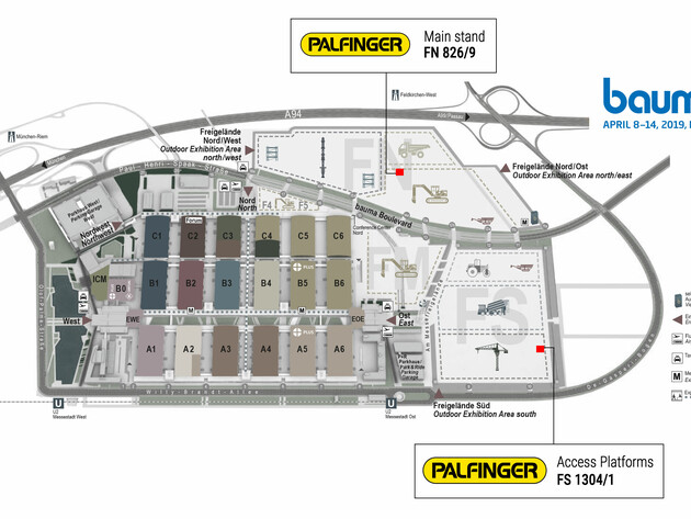 Messestände bauma 2019