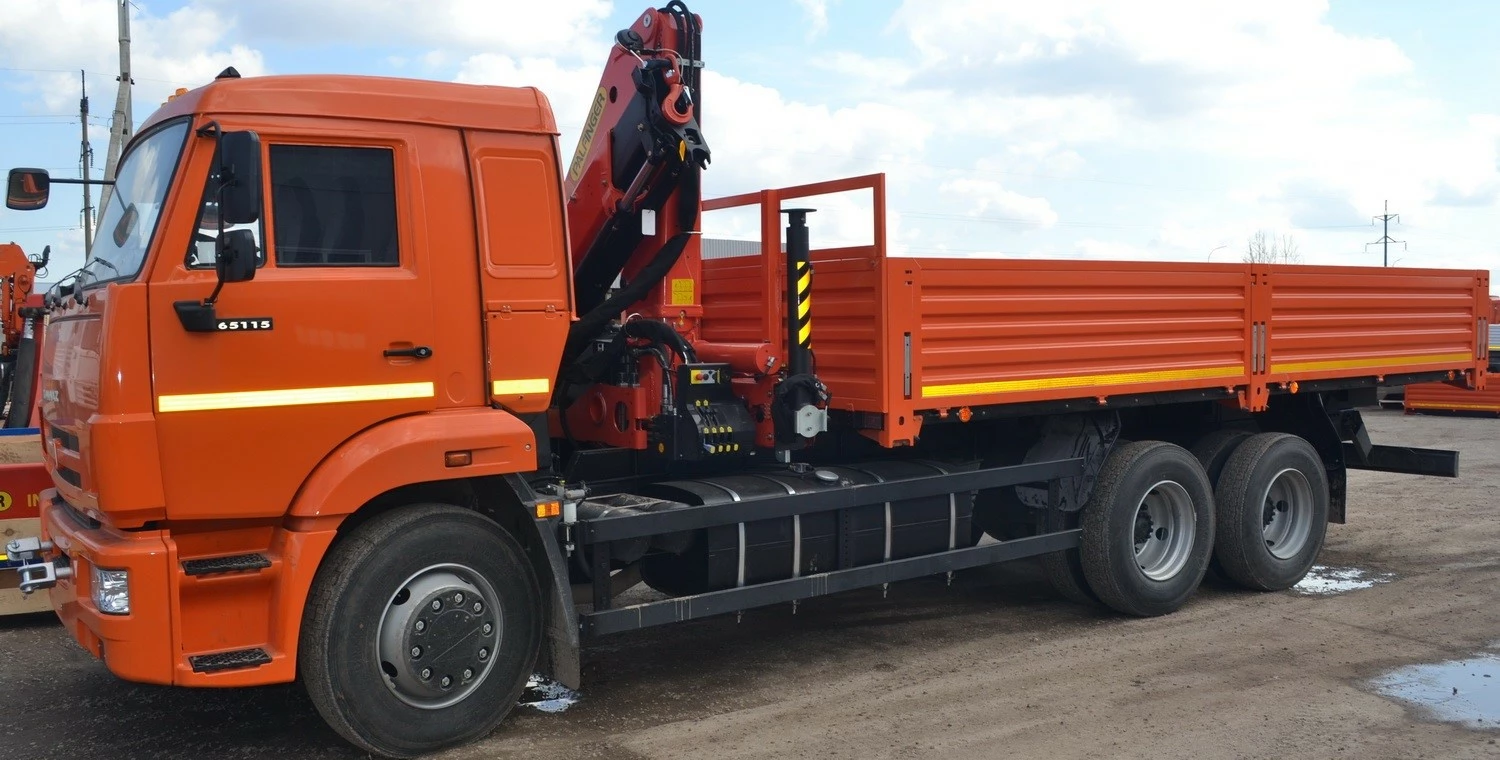 Бортовой авто КАМАЗ 43118 с КМУ PALFINGER PK15500A