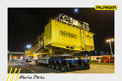 Johan Sverdrup crane installation