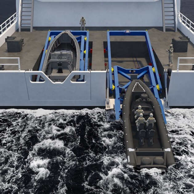 Drive-able slipway cradle (In/Out) Drive-able slipway cradle (In/Out)