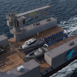 Slipway cradle elevator; Extendable boat transfer unit Slipway cradle elevator; Extendable boat transfer unit