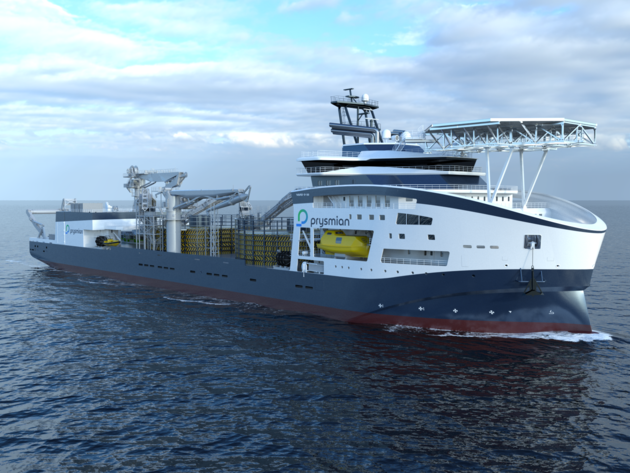 PALFINGER MARINE has again been selected to supply state-of-the-art marine solutions for the new cable laying vessel.  | © VARD Group