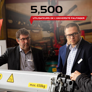 5 500 utilisateurs de l'université palfinger 5 500 utilisateurs de l'université palfinger