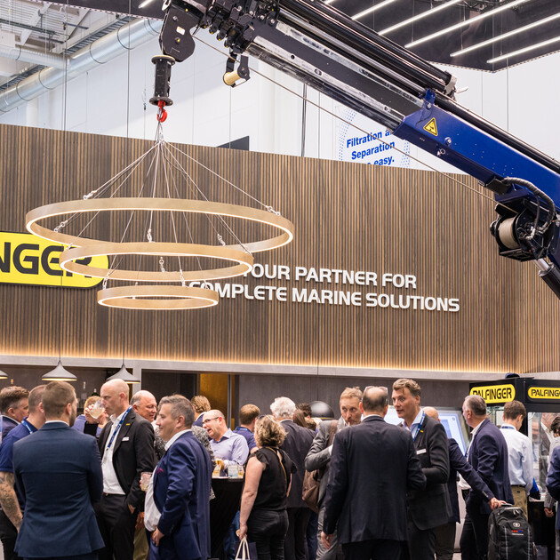 PALFINGER MARINE at the SMM 2024: Numerous visitors came to learn more about the latest products.