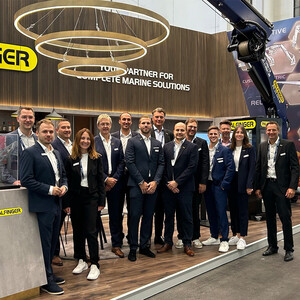 PALFINGER MARINE at the SMM 2024: Numerous visitors came to learn more about the latest products.