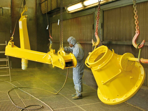 6. Components are given a top coat. 6. Components are given a top coat.