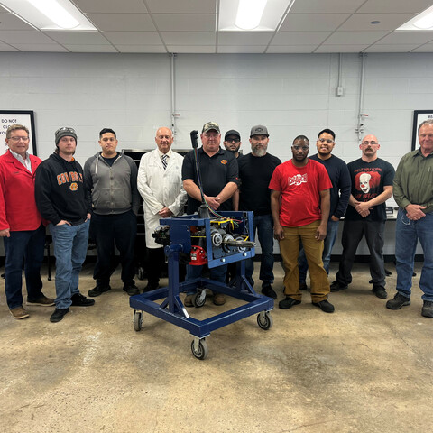 vo-tech training class