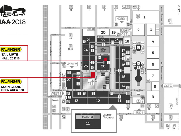 Trade fair stand IAA 2018
