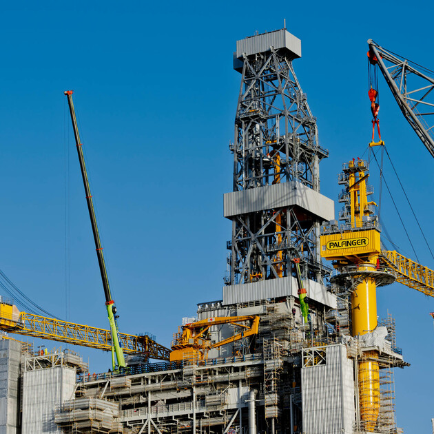 DKW 2500 installation at Johan Sverdrup drilling platform