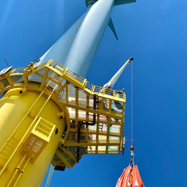 PALFINGER MARINE platfrom crane