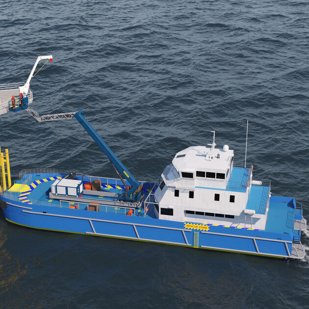 The newly designed, state-of-the-art OPTS will be showcased at this year’s Nor-Shipping Exhibition. | © PALFINGER