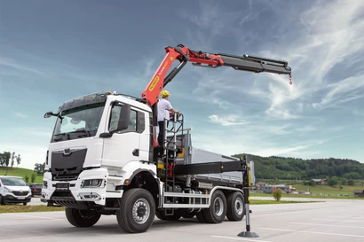 PALFINGER Loadercranes at bauma munich