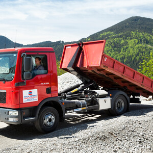 Abrollkipper T7S - Kiestransport