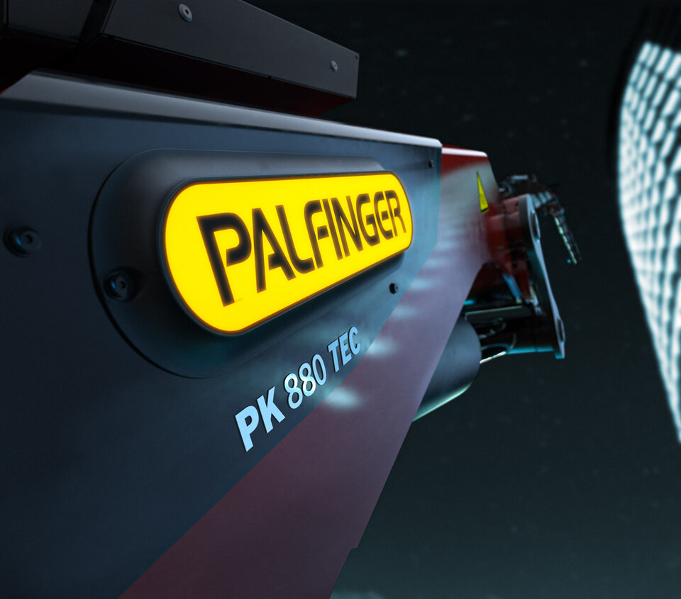 PALFINGER PK 880 TEC World Premiere at Bauma Munich
