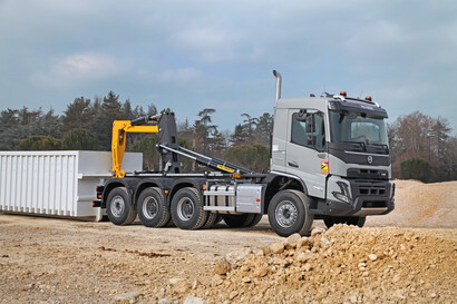 PALFINGER hooklift at bauma fair