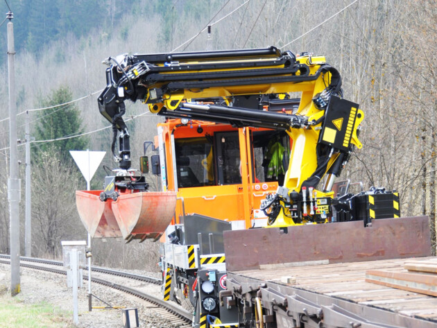 PALFINGER Railway Grabgreifer