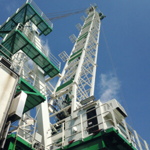 Wire Luffing Lattice Boom Crane