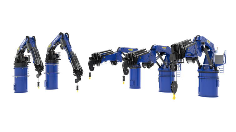 Rendering of PFM crane series Rendering of PFM crane series