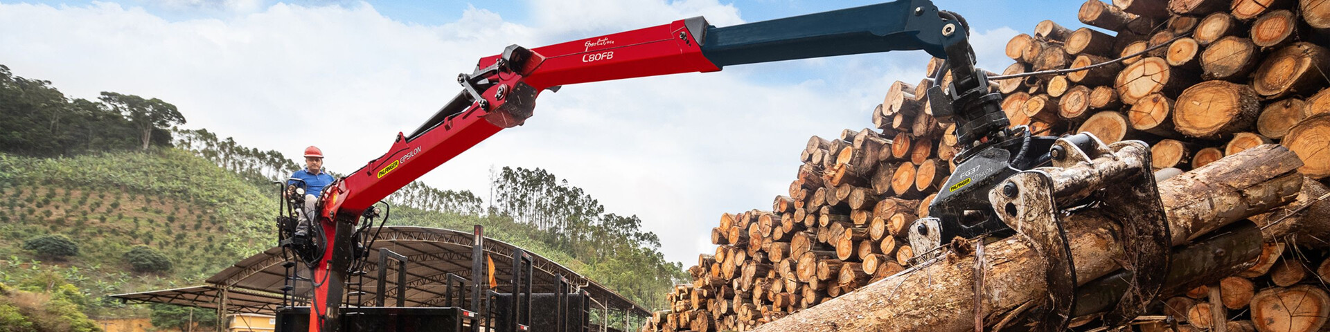 PALFINGER Guindastes Florestais e Sucateiros